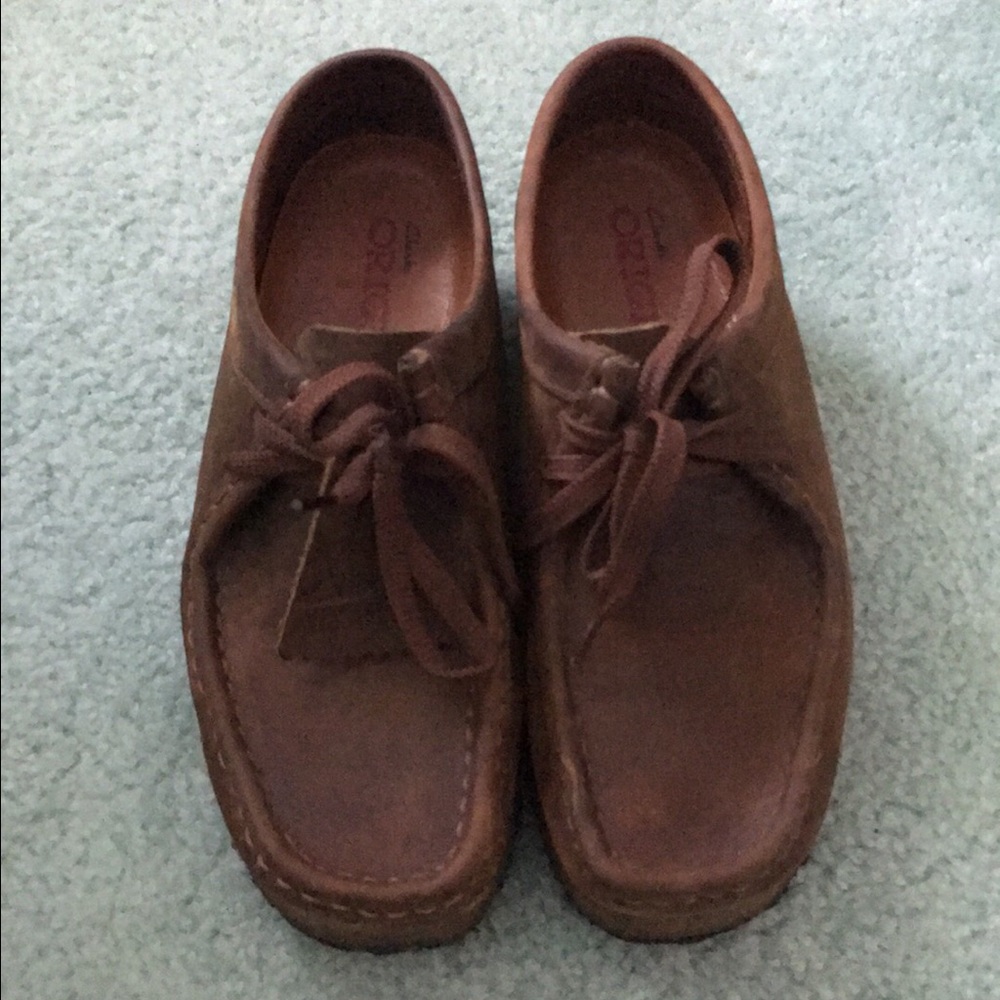 Women's leather Wallabees
